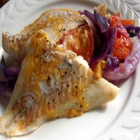 Haddock Steamed With Veggies image
