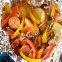 Andouille Sausage and Pepper Pouch image