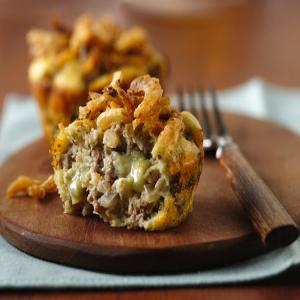 Impossibly Easy Mini Blue Cheeseburger Pies_image