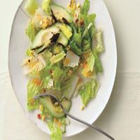 Romaine, Grilled Avocado, and Smoky Corn Salad with Chipotle-Caesar Dressing image