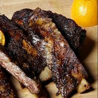 Memphis-Style Hickory-Smoked Beef Ribs image