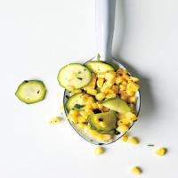 Raw Corn and Zucchini Salad image