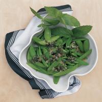 Sugar Snap Peas with Mint Dressing_image
