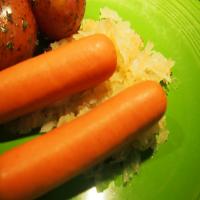 Hot Dogs and Sauerkraut image