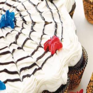Spiderweb Pull-Apart Cake image