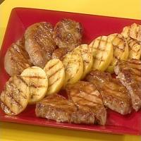 Maple Mustard Barbecued Pork Chops image