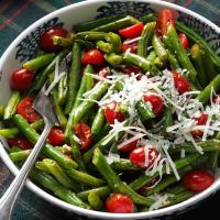 Roasted Italian Green Beans & Tomatoes_image