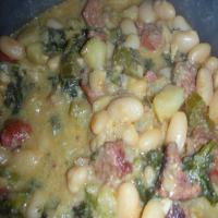 Kale, Potato, Bean, & Chorizo Soup -Canning Recipe- image