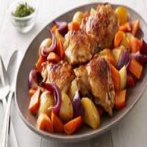 Slow-Cooker Balsamic Honey-Glazed Chicken and Vegetables_image