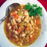 Greek Bean Soup (Fasoulada) image