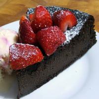 Decadent Flourless Chocolate Cake_image