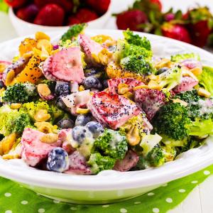 Broccoli Strawberry Salad_image