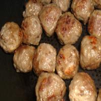 Delectable Italian Meatballs image