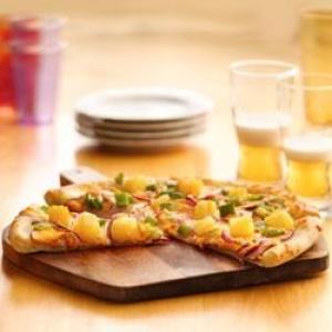 Canadian Bacon and Pineapple Pizza image