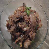 Kasha With Browned Onions and Walnuts_image