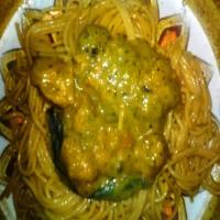 Roasted Butternut Squash& Wilted Arugula Spaghetti_image