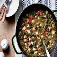 Portuguese Chourico and Kale Soup image