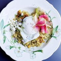 Sorrel Rice Bowls with Poached Eggs_image