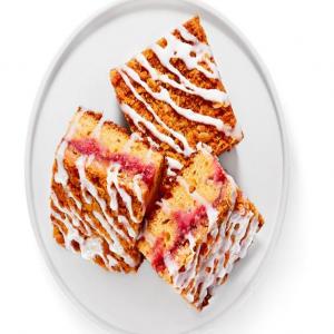 Glazed Raspberry Crumb Cake image