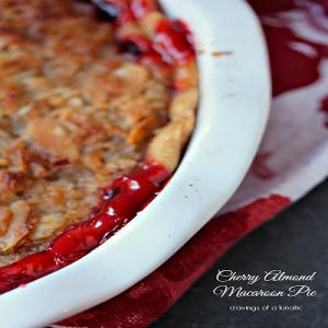 Cherry Almond Macaroon Pie_image