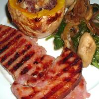 Grilled Ham Steak image