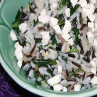 Spinach Feta Rice 