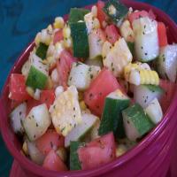 Corn, Cucumber and Tomato Toss image