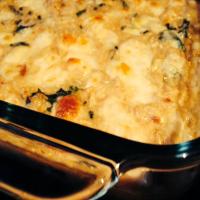 Beecher's Kale and Brown Rice Gratin With Smoked Cheese_image