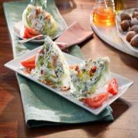Steakhouse Wedge Salad with Gorgonzola and Crispy Pancetta image