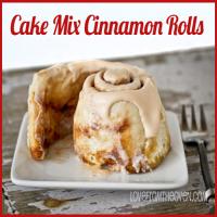Cinnamon Rolls - Cake Mix Recipe - (4.5/5)_image