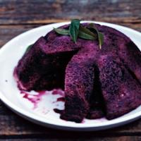 Summer Pudding with Blueberries and Raspberries_image
