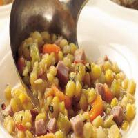 Slow-Cooker Split Pea and Ham Chowder image