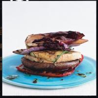 Grilled Veggie and Tofu Stack with Balsamic and Mint_image