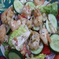 Popcorn Shrimp Salad image