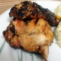 Nif's Honey Grilled Chicken Thighs image