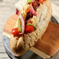 Grilled Italian Turkey Sausages image