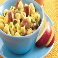 Mac and Cheese Shells with Sausage_image
