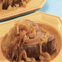 Tuna Steaks with Caramelized Onions image