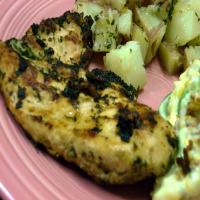 Grilled Mustard and Herb Chicken image
