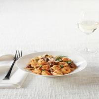 Three Cheese Tortellini with Sausage, Fennel and Tomato Cream image