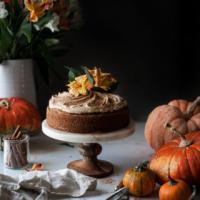 One-bowl Zucchini Pumpkin Cake + Brown Butter Frosting_image