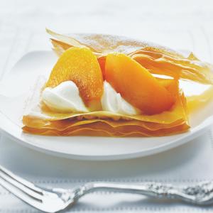 Delicate Peaches-&-Cream Napoleons_image