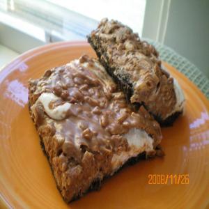 Deluxe Baked Marshmallow Peanut Butter Rice Krispies Squares Bar image