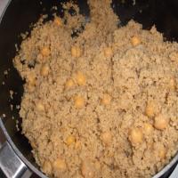 Indian Spiced Whole Wheat Couscous With Chickpeas image