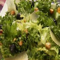 Chicory Salad with Blueberries, Hazelnuts, and Aged Manchego image