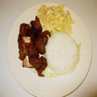 Kalbi BBQ Ribs Hawaiian Style_image