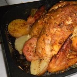 Indian-Spiced Roast Chicken image