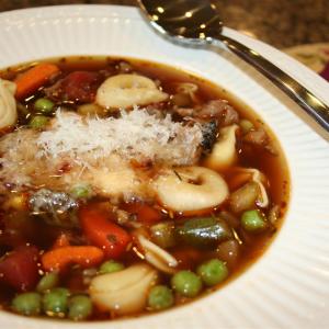 Mom's Italian Tortellini Soup image