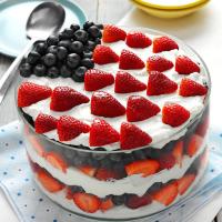 Red, White and Blue Dessert image