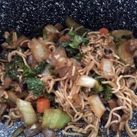 Mushroom, Kale, and Bok Choy Ramen_image